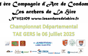 Ce week-end,Championnat départemental TAE 2025 à Condom