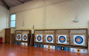 Réfection du mur de tir