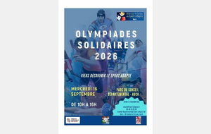 Olympiades solidaires 2026