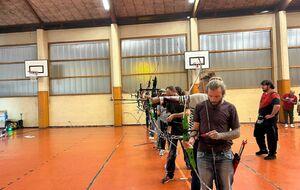 Passage de flèches des adultes débutants