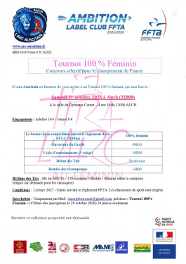 Concours salle 100% Féminin