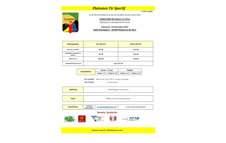 Concours 18 mètres à Plaisance du Gers