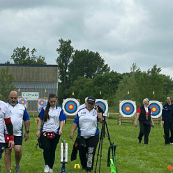 TAEI / TAEN de Monblanc par les Archers de la Save