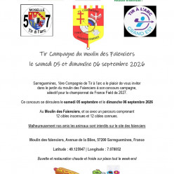 Tir campagne à Ardin