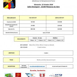 Concours salle Plaisance du Gers